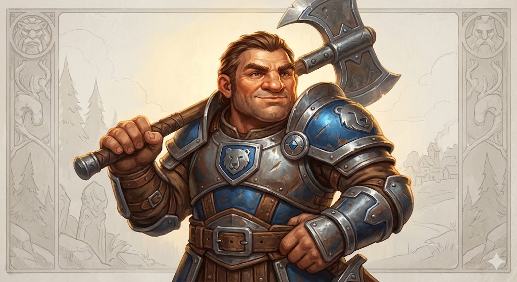 Portrait of Borin Stonepath